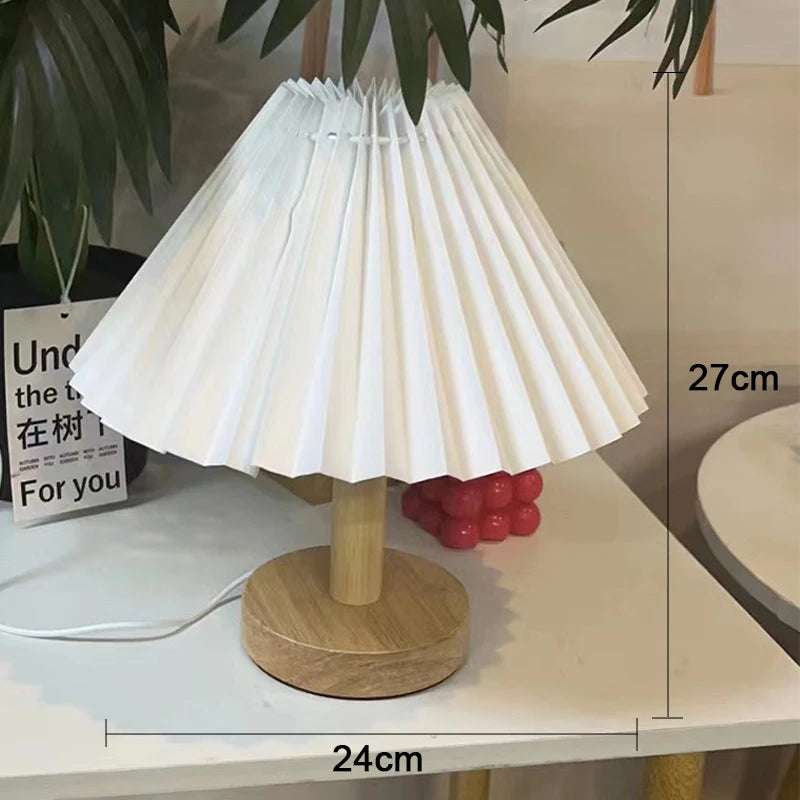 Nordic LED Desk Lamp USB Plug Interior Lighting Bedroom Bedside Night Light Retro Bar Cafe Desktop Decoration Table Lamps
