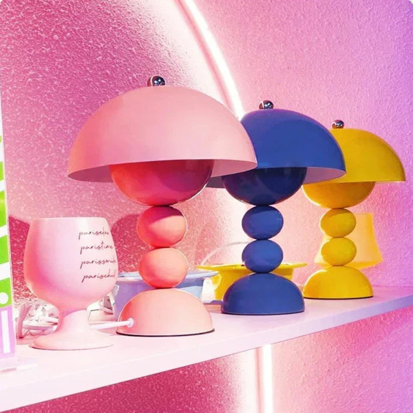 Lampe de chevet fleur