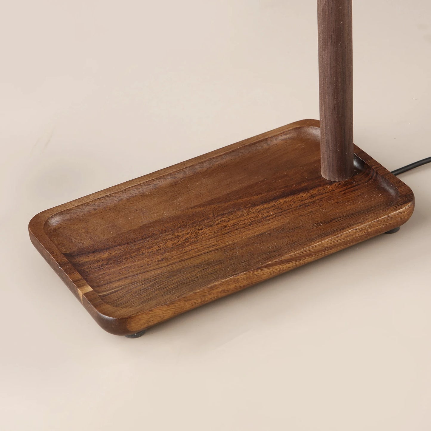 Wooden Table Lamp USB Powered Night Light Display Light LED Eye Protection Bedside Lamp Desktop Decorative Lights