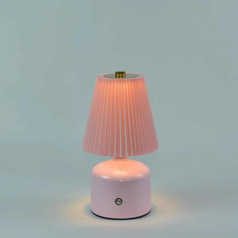 Bedside Lamp Bedroom Small Night Light Homestay Atmosphere Light LED Light with Adjustable Brightness Environment Decoration