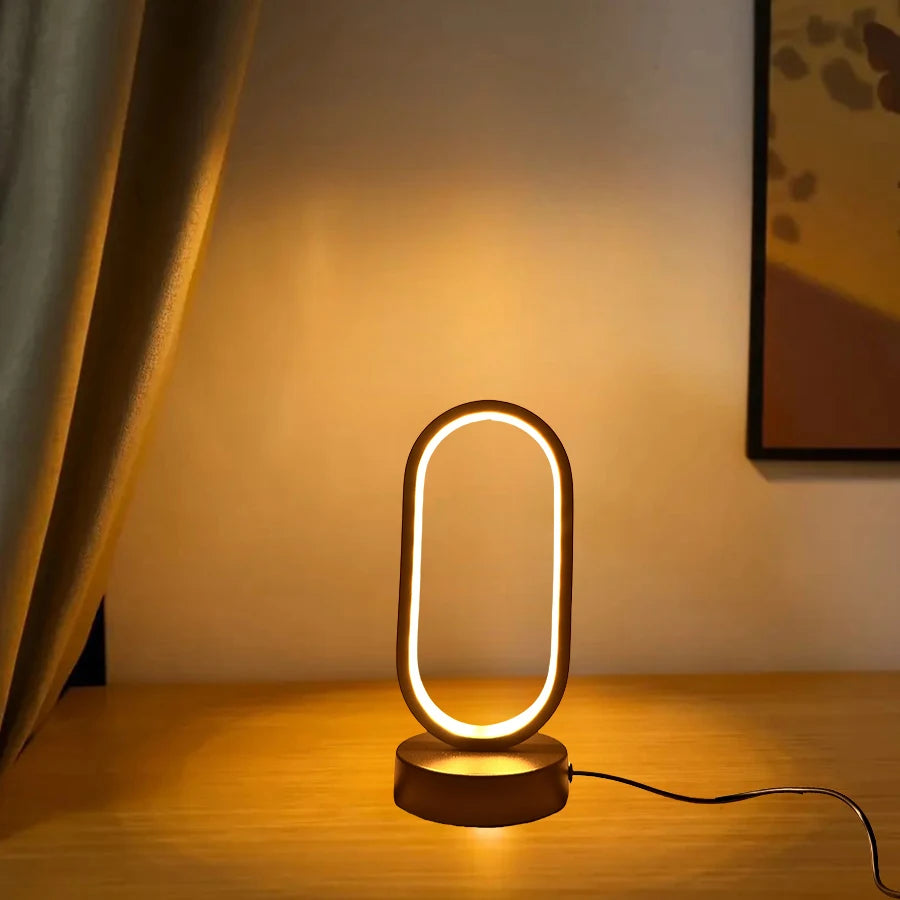 Led U-Shaped Lamp Bedroom Bedside Decorative Lamp Family Living Room Study LED Night Lighting