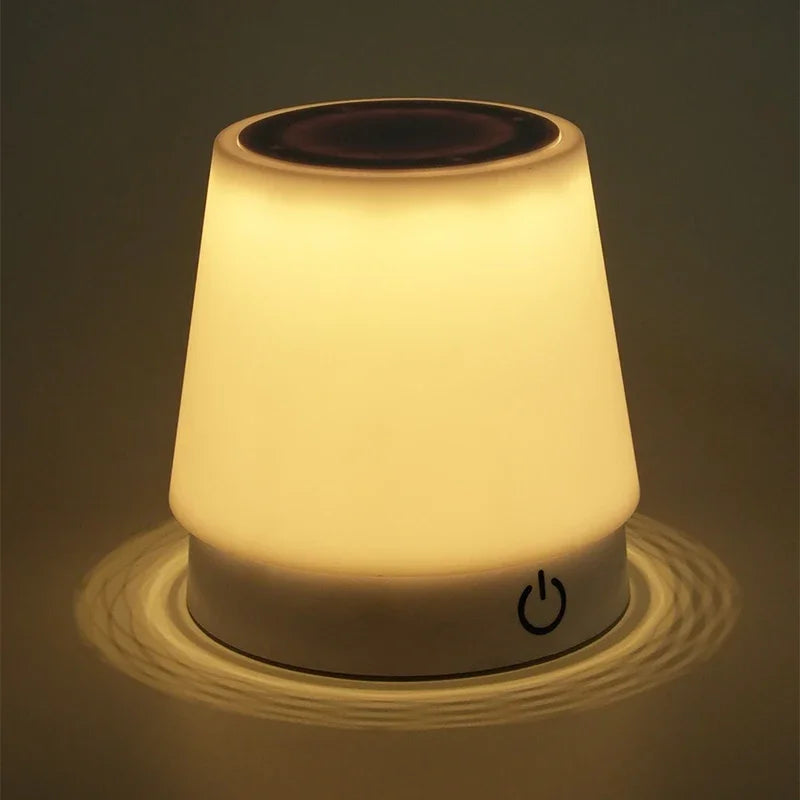 Bedside Room Table Light Wooden Night Stand Warm Light Reading Light Bedroom Night Lights Electric Power Home Decor Desk Light
