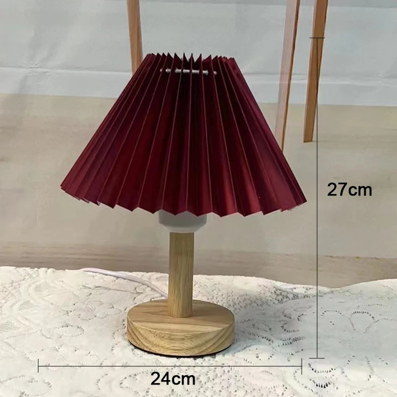 Nordic LED Desk Lamp USB Plug Interior Lighting Bedroom Bedside Night Light Retro Bar Cafe Desktop Decoration Table Lamps