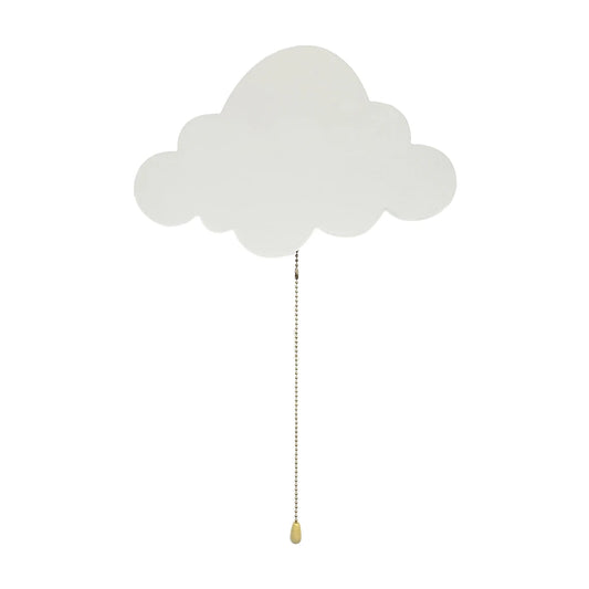 Floating Cloud Wall Lamp for Baby Nursery Cute Floating Cloud Lamp for Kids Bedroom Battery-Operated Hanging Night Lights
