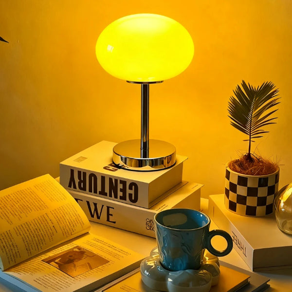 Lampe de chevet barbe a papa