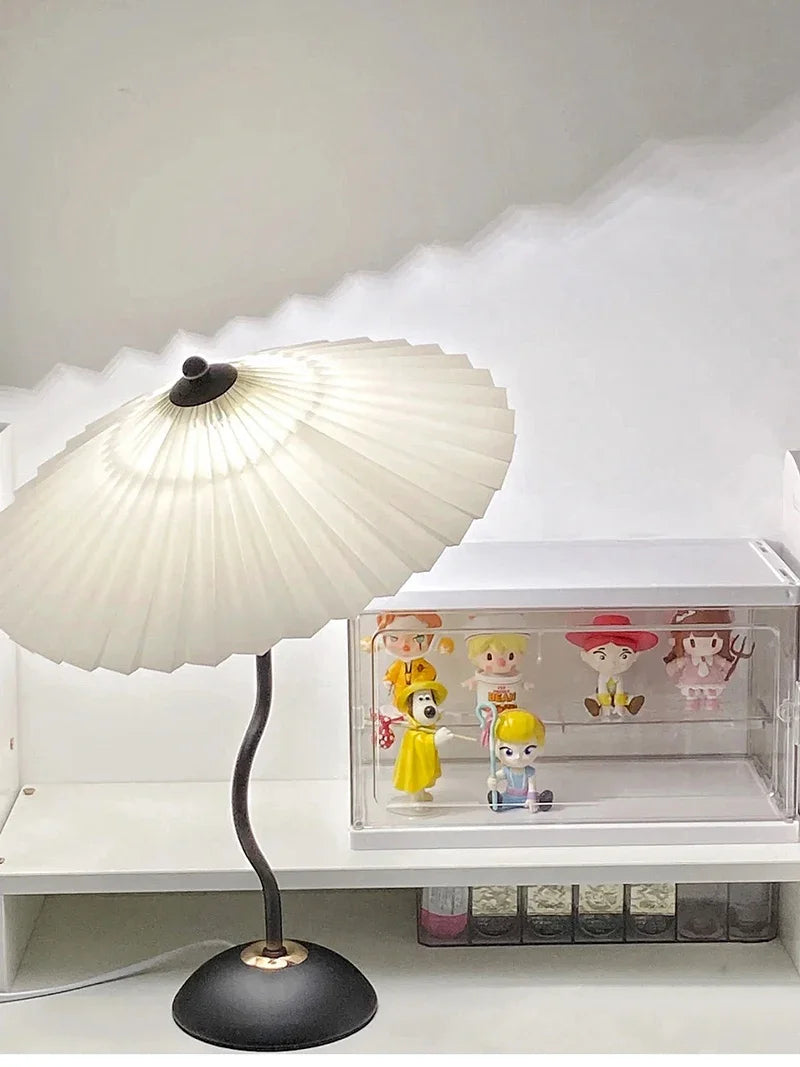 Lampe de chevet parasol