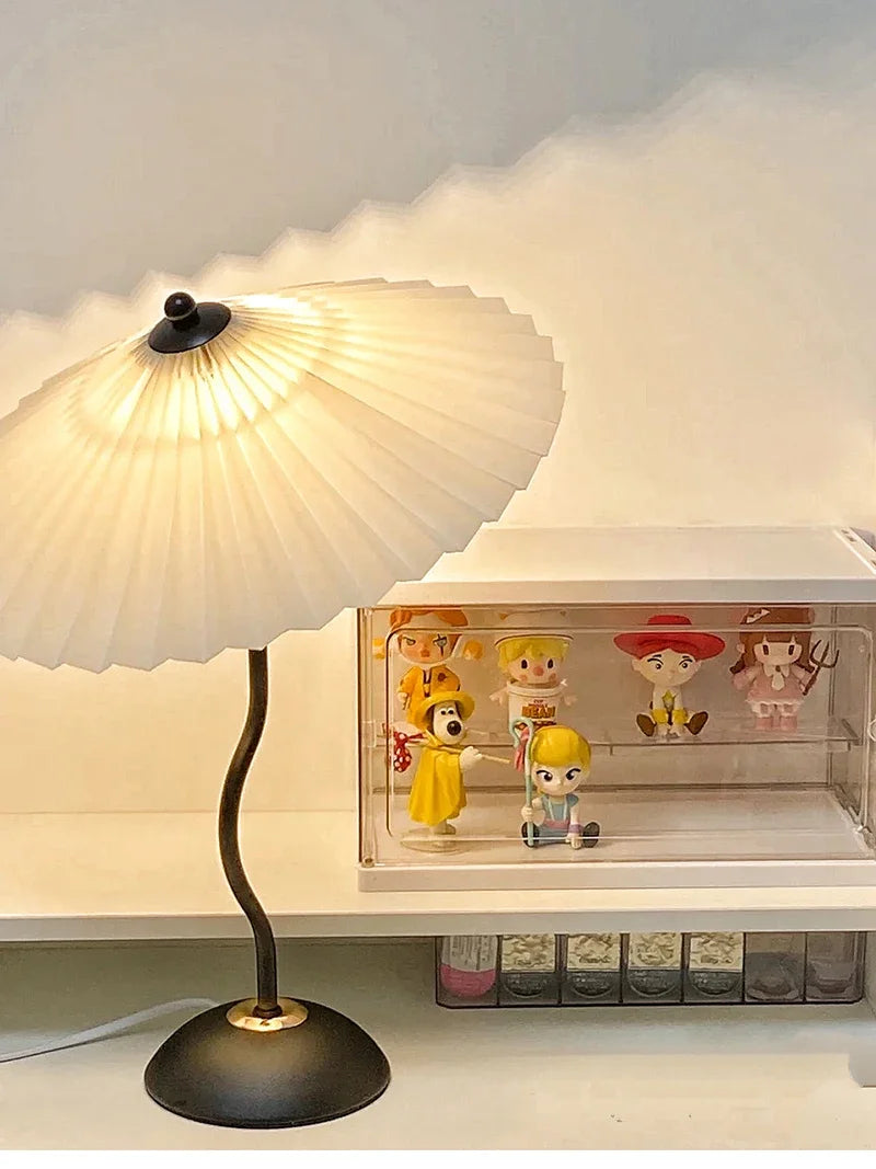 Lampe de chevet parasol