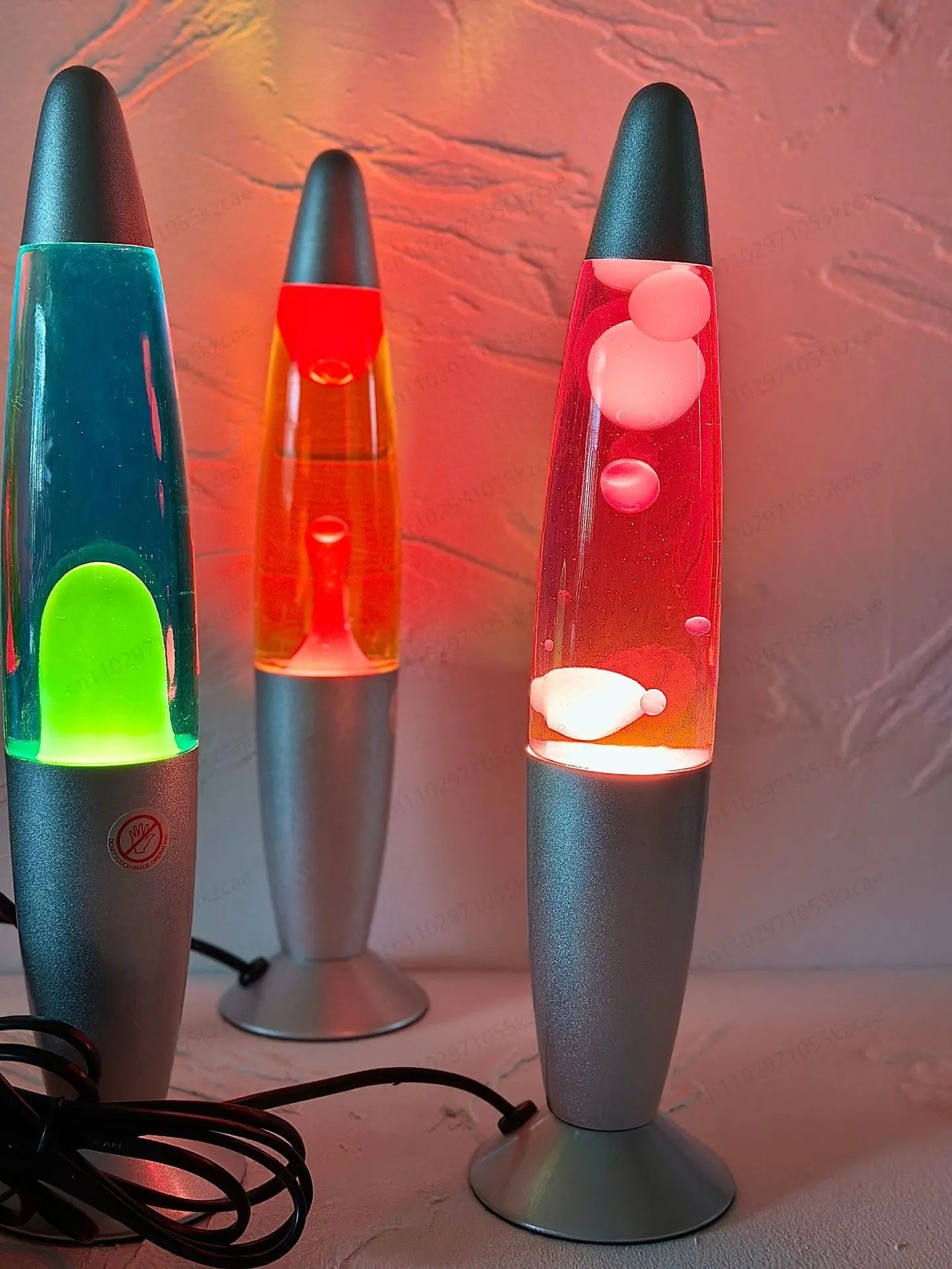 Lampe de chevet volcanique