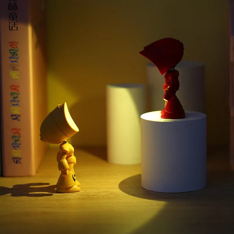 Lampe de chevet figurine policier