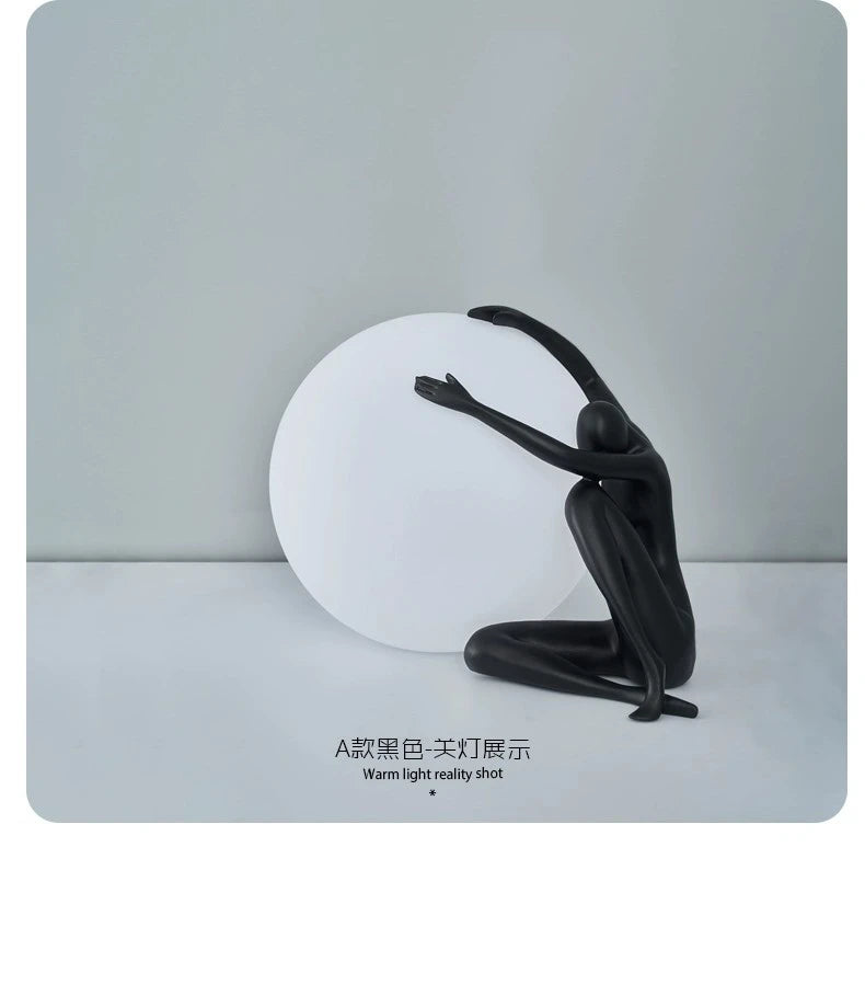 Lampe de chevet sculpture