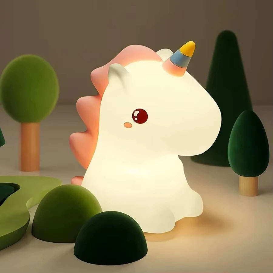 Lampe de chevet unicorne
