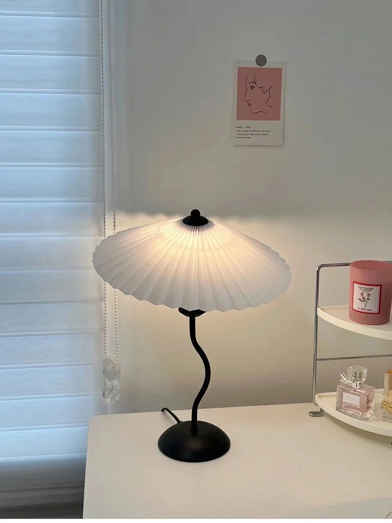 Lampe de chevet parasol