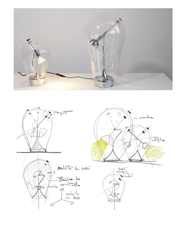 Lampe de chevet Gravity