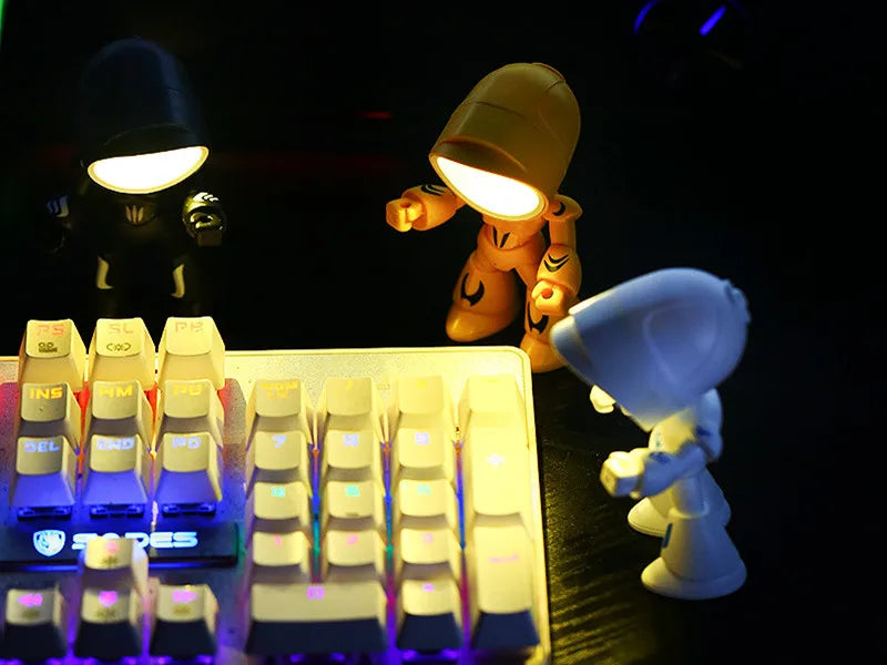 Lampe de chevet figurine policier