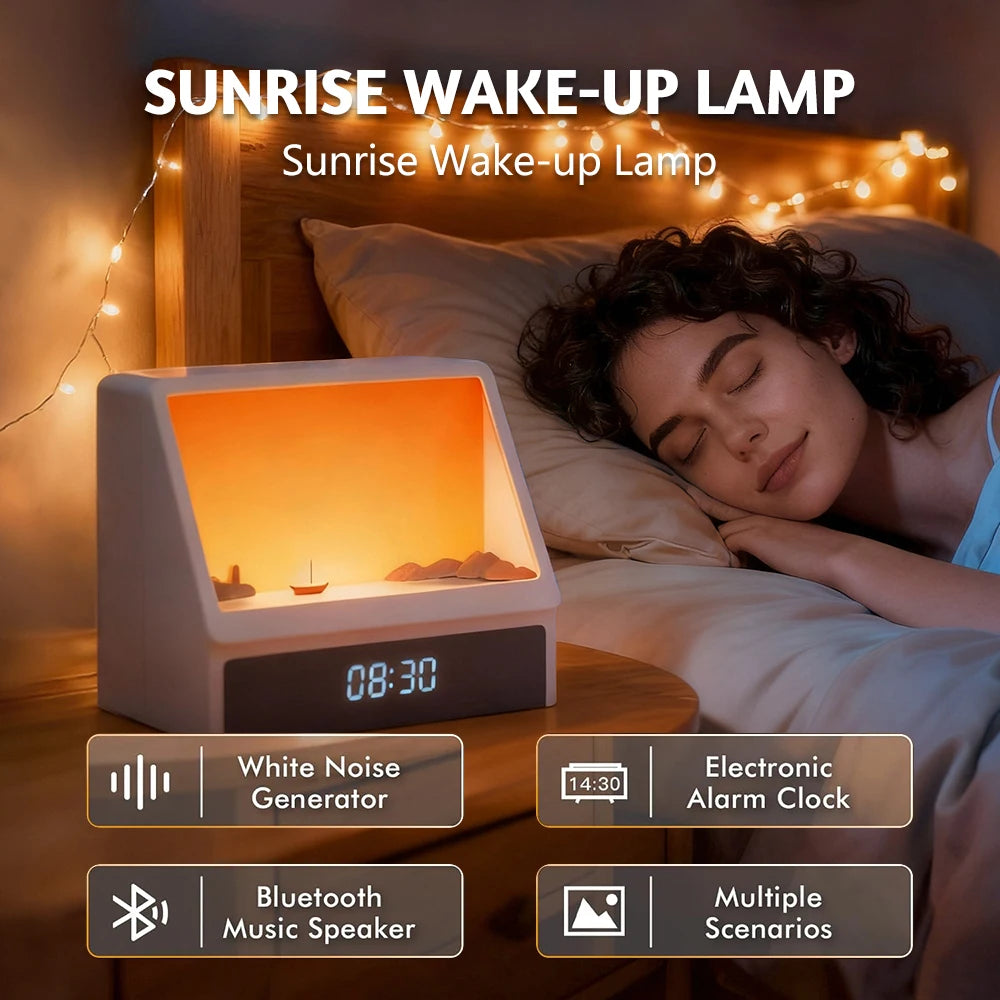Lampe de chevet matinale