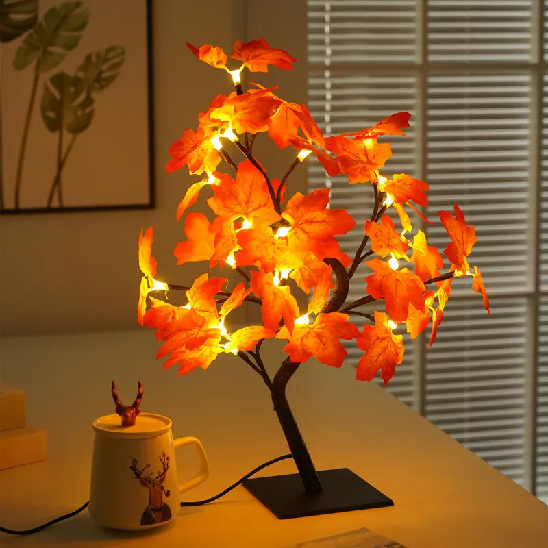 Lampe de chevet Arbre a fleurs
