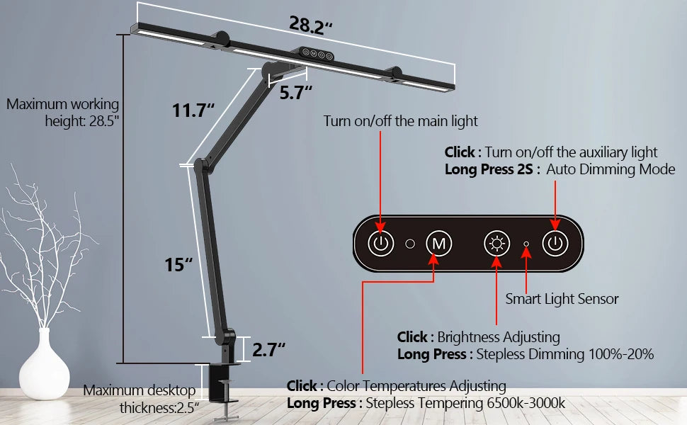 Lampe de chevet personnalisée