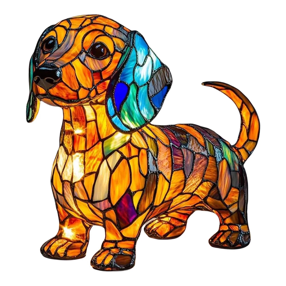 Lampe de chevet style chien
