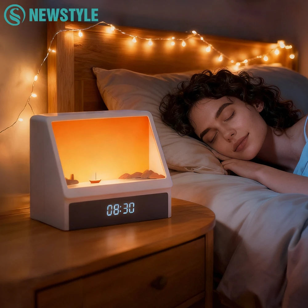 Lampe de chevet matinale