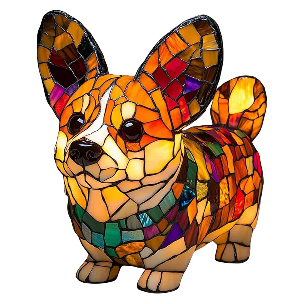 Lampe de chevet style chien