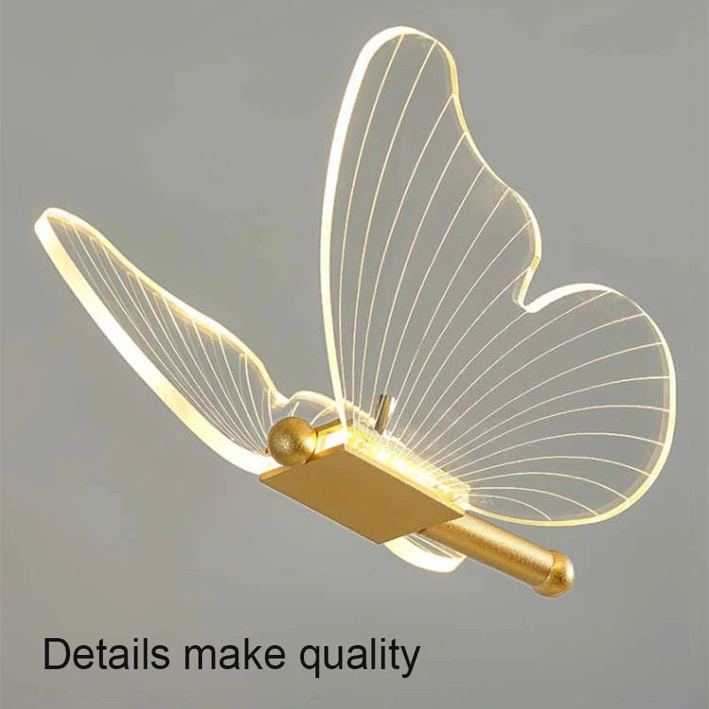 Lampe de chevet papillon Zeus