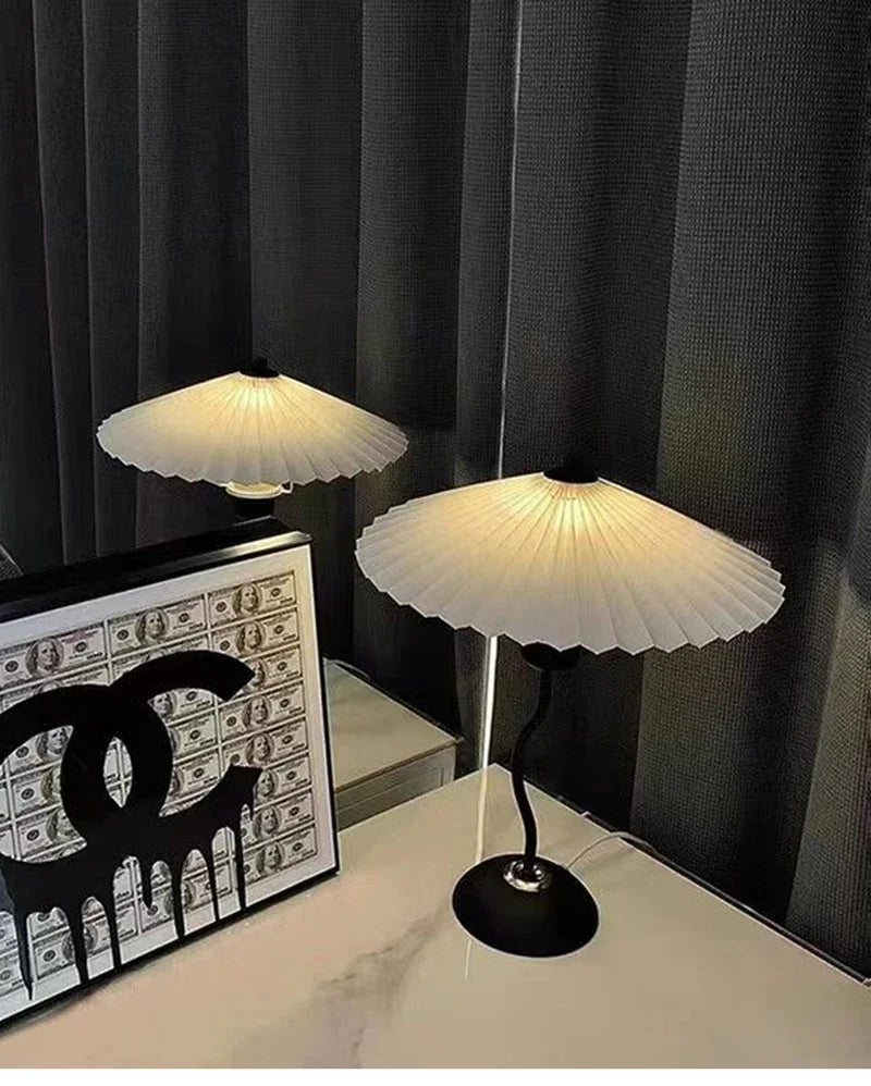 Lampe de chevet parasol