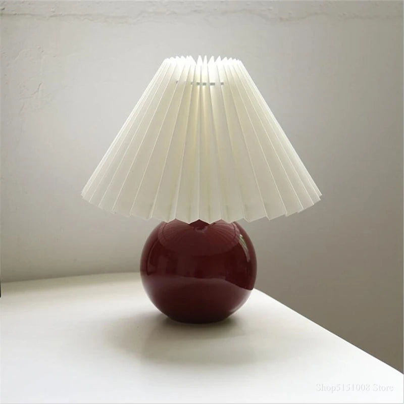 Modern Nordic Ceramics Table Lamp Bedroom Bedside Lamps Led Desk Lamp Lampada Nightstand Lighting Home Deco Table Light Fixtures