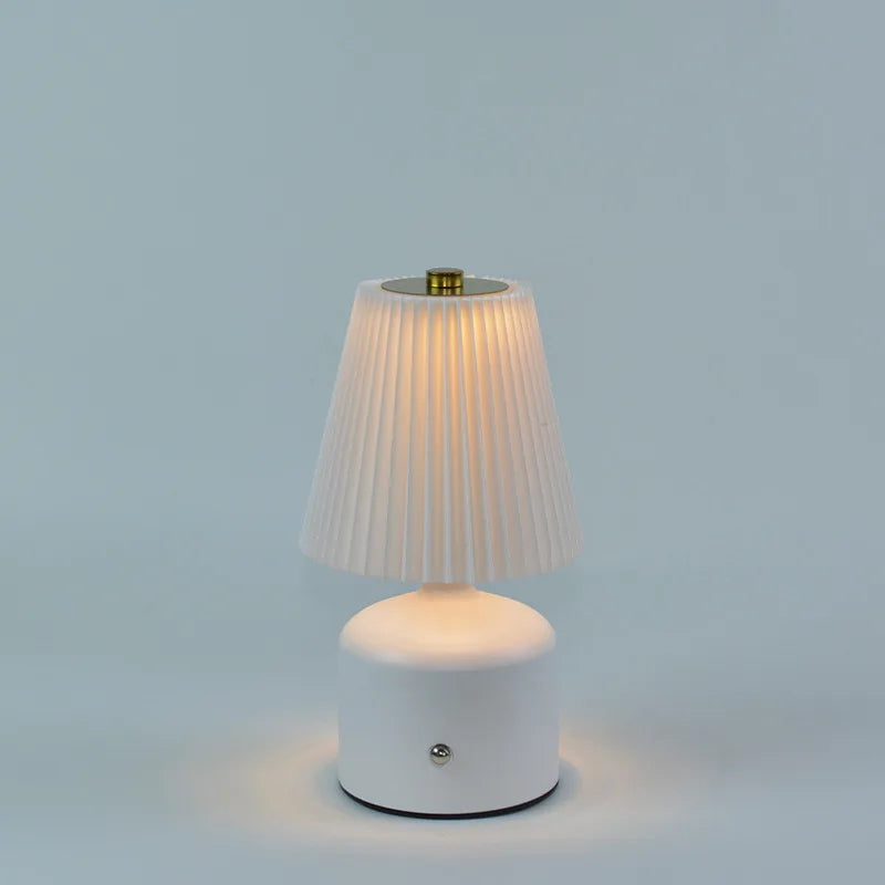 Bedside Lamp Bedroom Small Night Light Homestay Atmosphere Light LED Light with Adjustable Brightness Environment Decoration